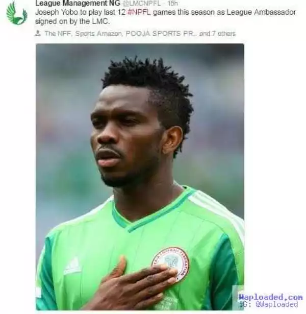 Joseph Yobo Set To Play In Nigerian League, As Clubs Hustle For His Signature